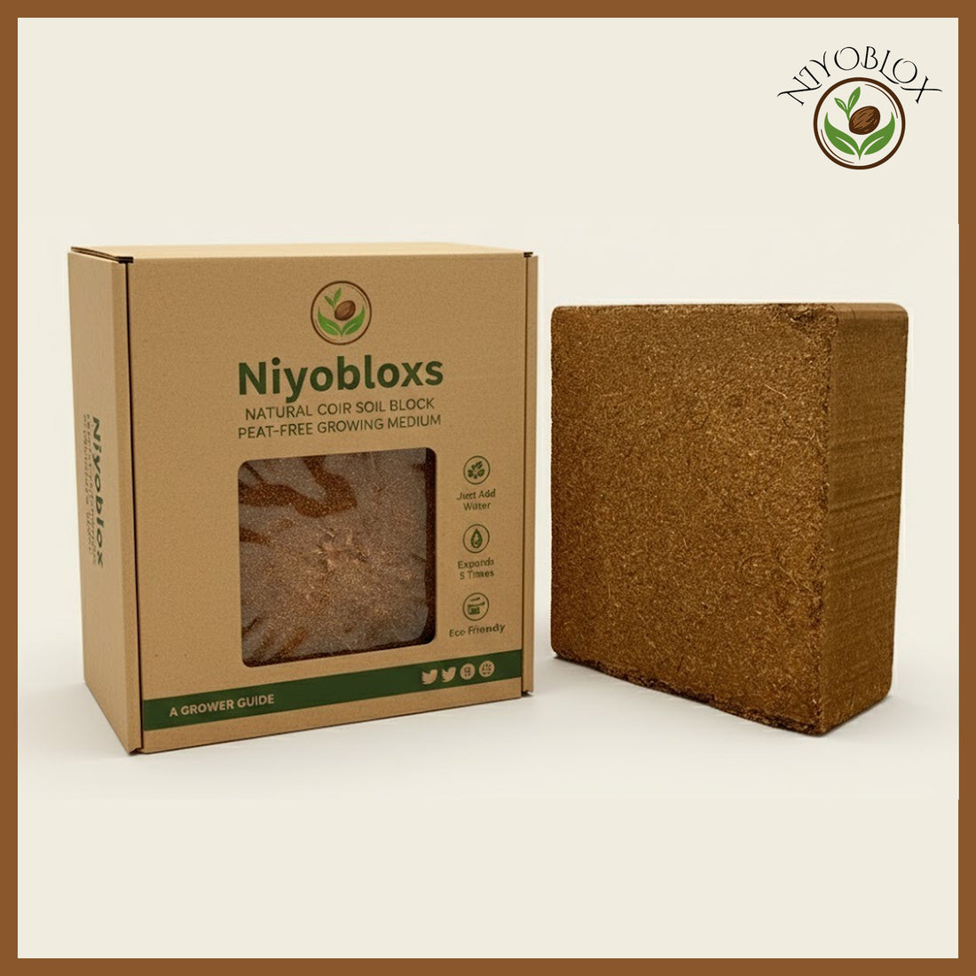 Coco Chips 5kg Blocks