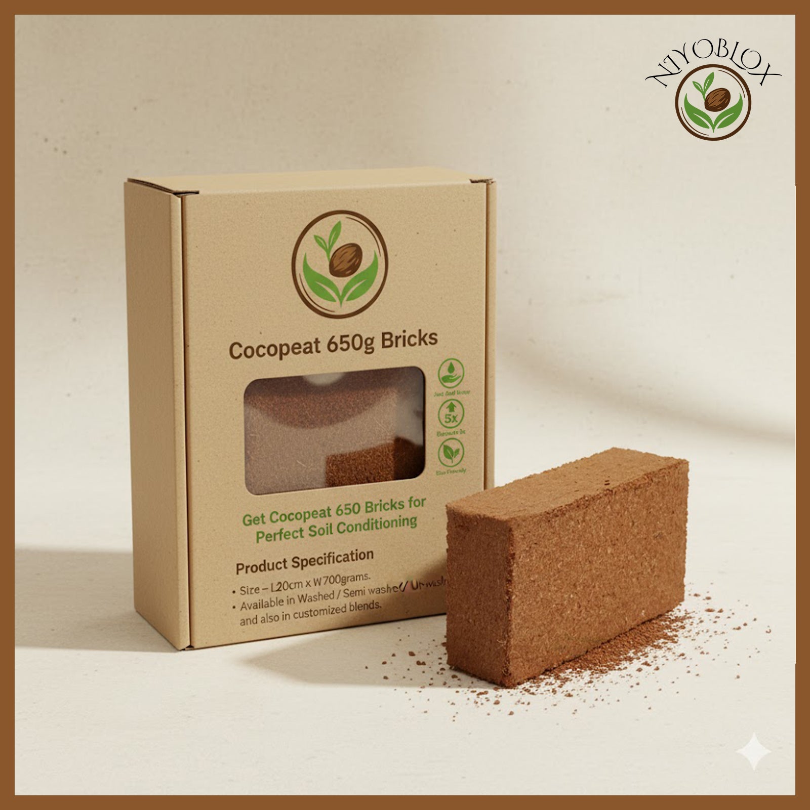 Coco Chips 650g Bricks