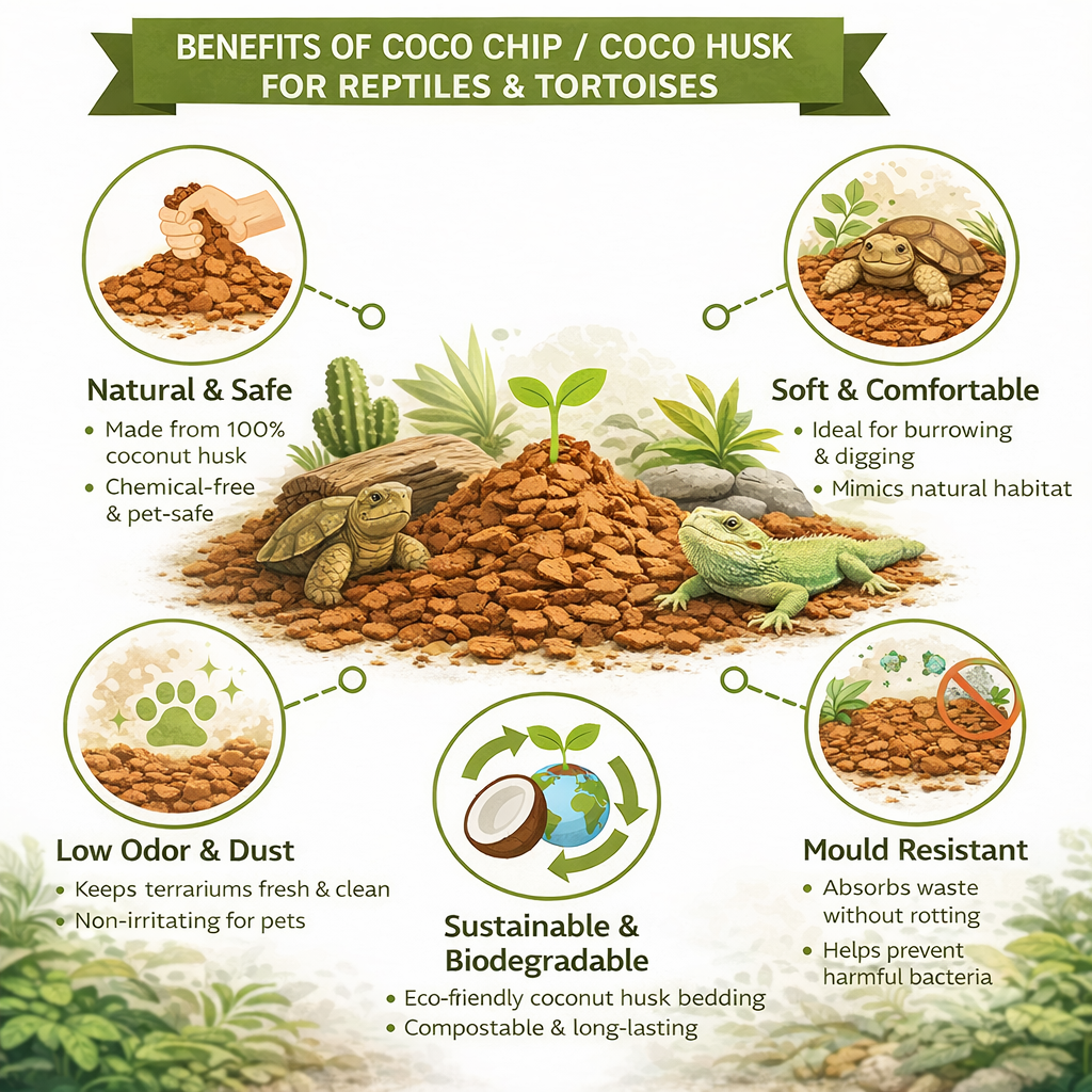 Coco Chips 5kg Blocks for Mulch