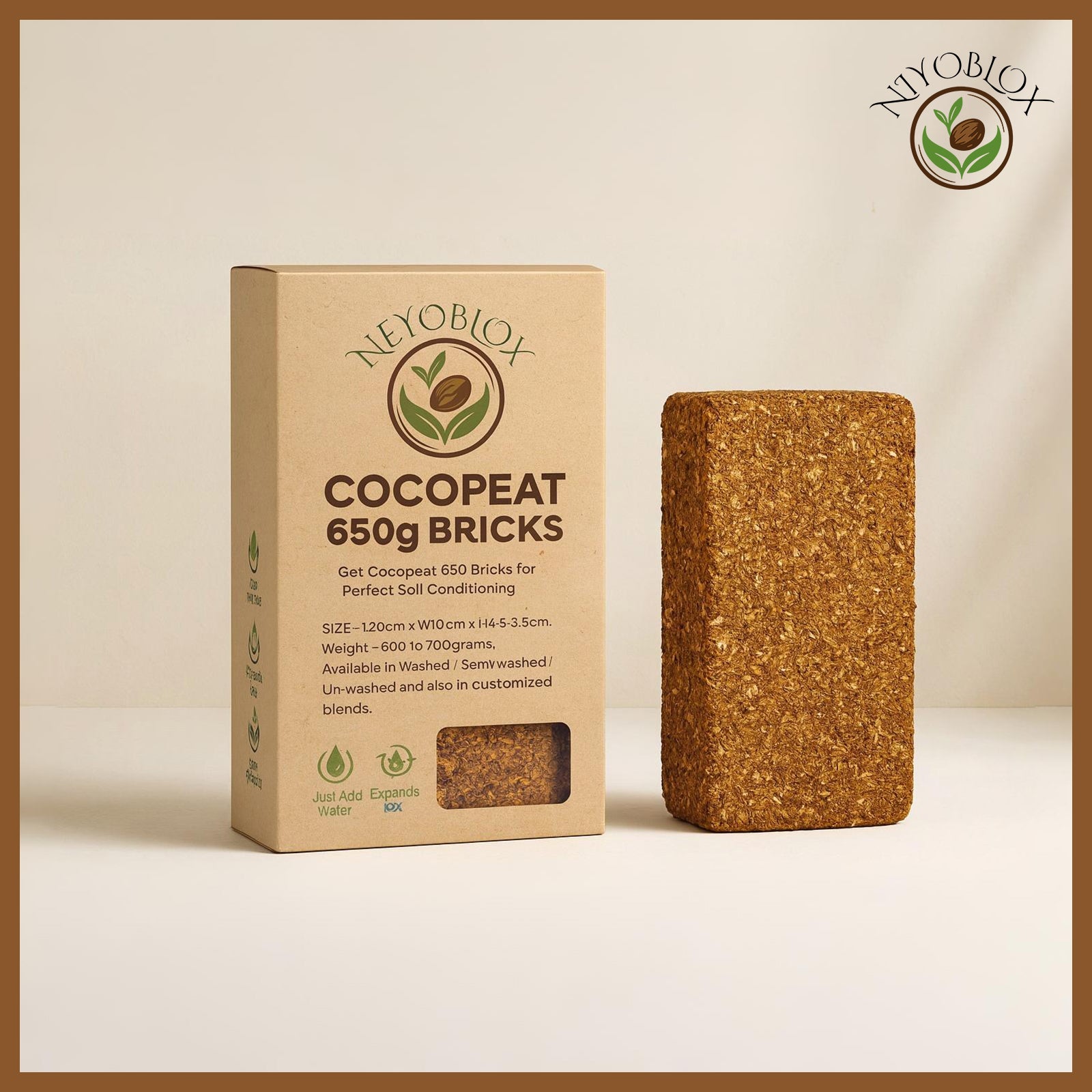 Coco Chips 650g Bricks