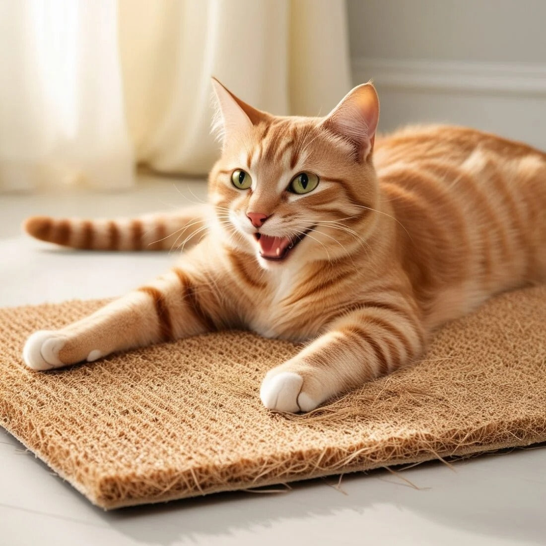 Coco Coir Cat Scratcher Mat
